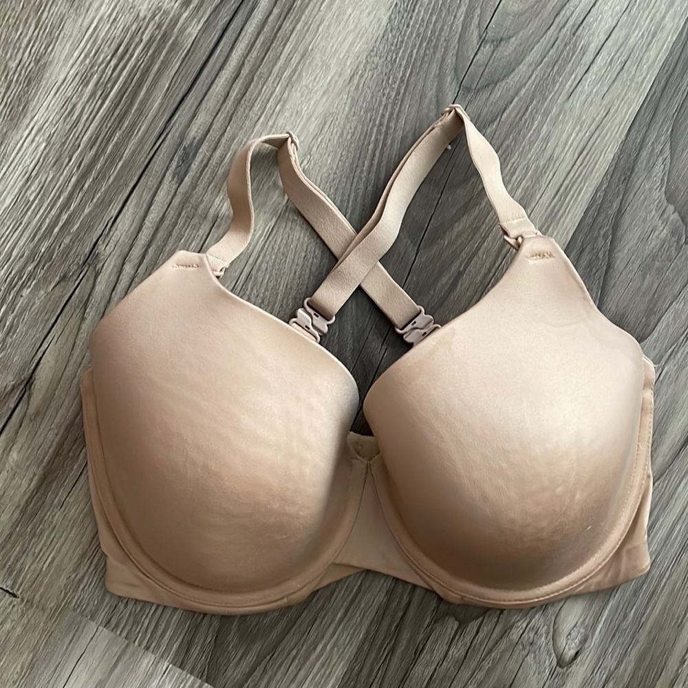 Auden 34DDD nursing underwire bra nude